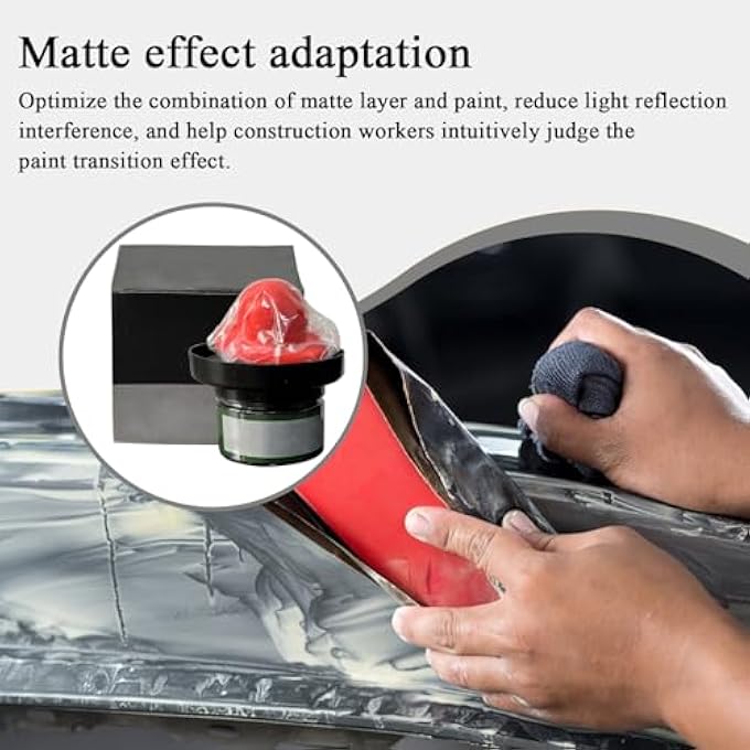 CAR PAINT GUIDE COAT FOR METAL | DRY GUIDE POWDER COAT FOR CAR BODY | FINDS PINHOLES SCRATCHES MATTE NON-STICKY SUPPLIES FOR RESTORATION REFINISHING BEGINNERS TECHNICIANS - Image 2